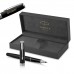 Parker Sonnet Matte Black CT tindipliiats koos graveeringuga