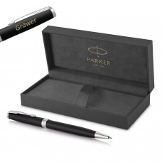 Parker Sonnet Matte Black CT Tušinukas su graviravimu