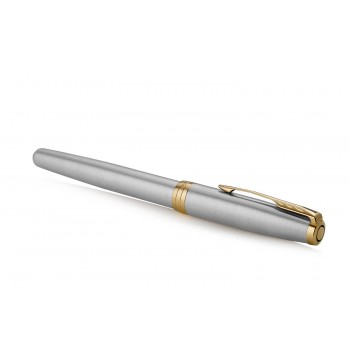 Parker Sonnet Stainless Steel GT (F) Plunksnakotis su graviravimu