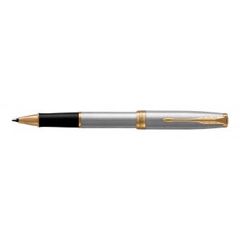 Parker Sonnet Stainless Steel GT Tušinukas su dangteliu ir graviravimu