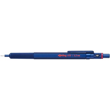 Rotring 600 0,5 Blue Automatinis pieštukas su graviravimu