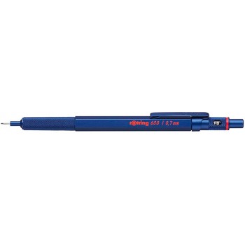 Rotring 600 0,7 Blue Automatinis pieštukas su graviravimu