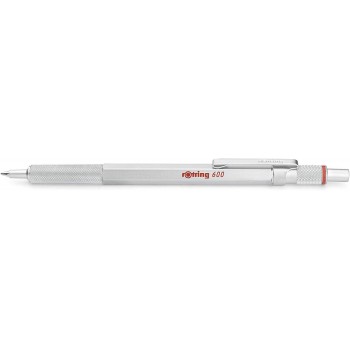 Rotring 600 M Sudraba lodīšu pildspalva ar gravējumu