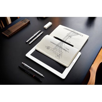 Rotring 800 0,5 Black Automatinis pieštukas su graviravimu 