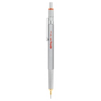 Rotring 800 0,5 Silver Automatinis pieštukas su graviravimu