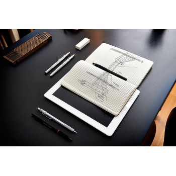 Rotring 800 0,7 Black Automatinis pieštukas su graviravimu