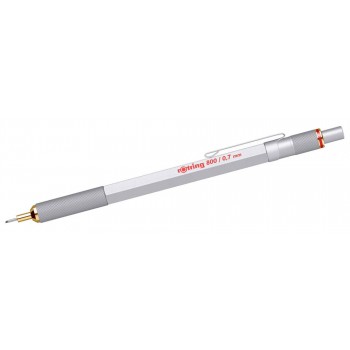 Rotring 800 0,7 Silver Automatinis pieštukas su graviravimu