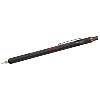 Rotring 800+ Black Stylus 0,5 automātiskais zīmulis ar gravējumu