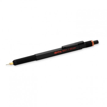 Rotring 800+ Black Stylus 0,5 Automatinis pieštukas su graviravimu