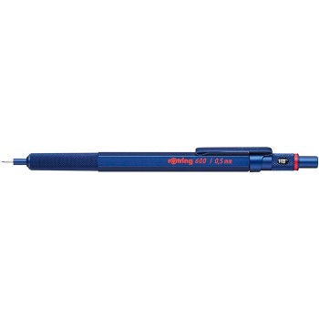 Rotring automatinis pieštukas 600 0,5 Blue su graviravimu