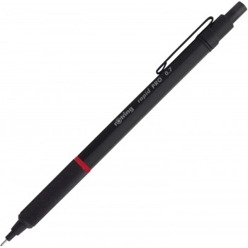 Rotring Rapid Pro 0,7 mm juodas precizinis pieštukas 1904257 su graviūra