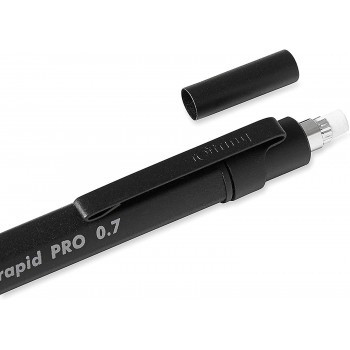 Rotring Rapid Pro 0,7 mm juodas precizinis pieštukas 1904257 su graviūra
