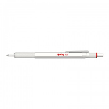 Rotring RO 600 Professional White Pearl Metalinis Tušinukas su graviravimu