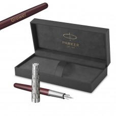SONNET PREMIUM METAL & RED CT (F) 18K plunksnakotis ir graviravimu