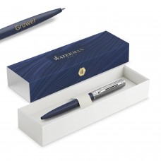 Waterman Allure Deluxe Blue lodīšu pildspalva ar gravējumu