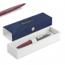 Waterman Allure Deluxe Pink lodīšu pildspalva ar gravējumu