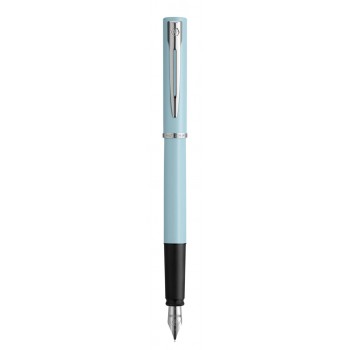 Waterman Allure Pastel Blue (F) Plunksnakotis su graviravimu