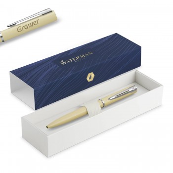 Waterman Allure Pastel Yellow tušinukas su graviravimu