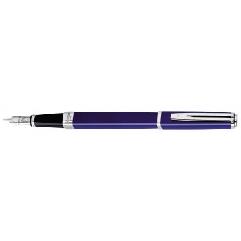 Waterman Exception Slim Lak Blue ST (F) graveeringuga täitesulepea