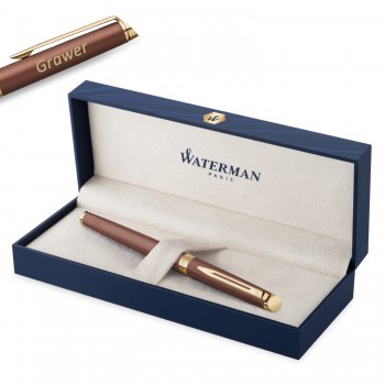 Waterman Hémisphère Copper Red GT (M) plunksnakotis - 2217948 su graviravimu