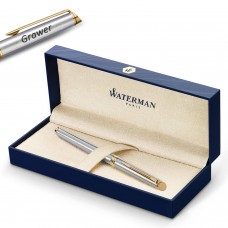 Waterman Hémisphère Steel GT tušinukas su dangteliu su graviravimu
