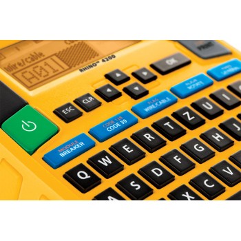 DYMO 1852994 RHINO 4200 Spausdintuvas (su lagaminėliu) DYMO 1852994 RHINO 4200 Spausdintuvas (su lagaminėliu)