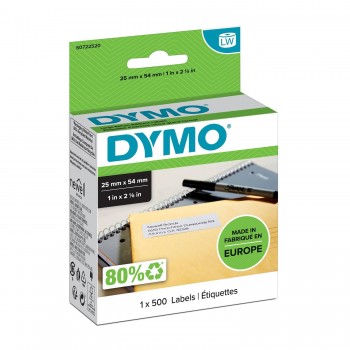 DYMO Labels 25 x 54 mm / Pharmacy white (11352 / S0722520)